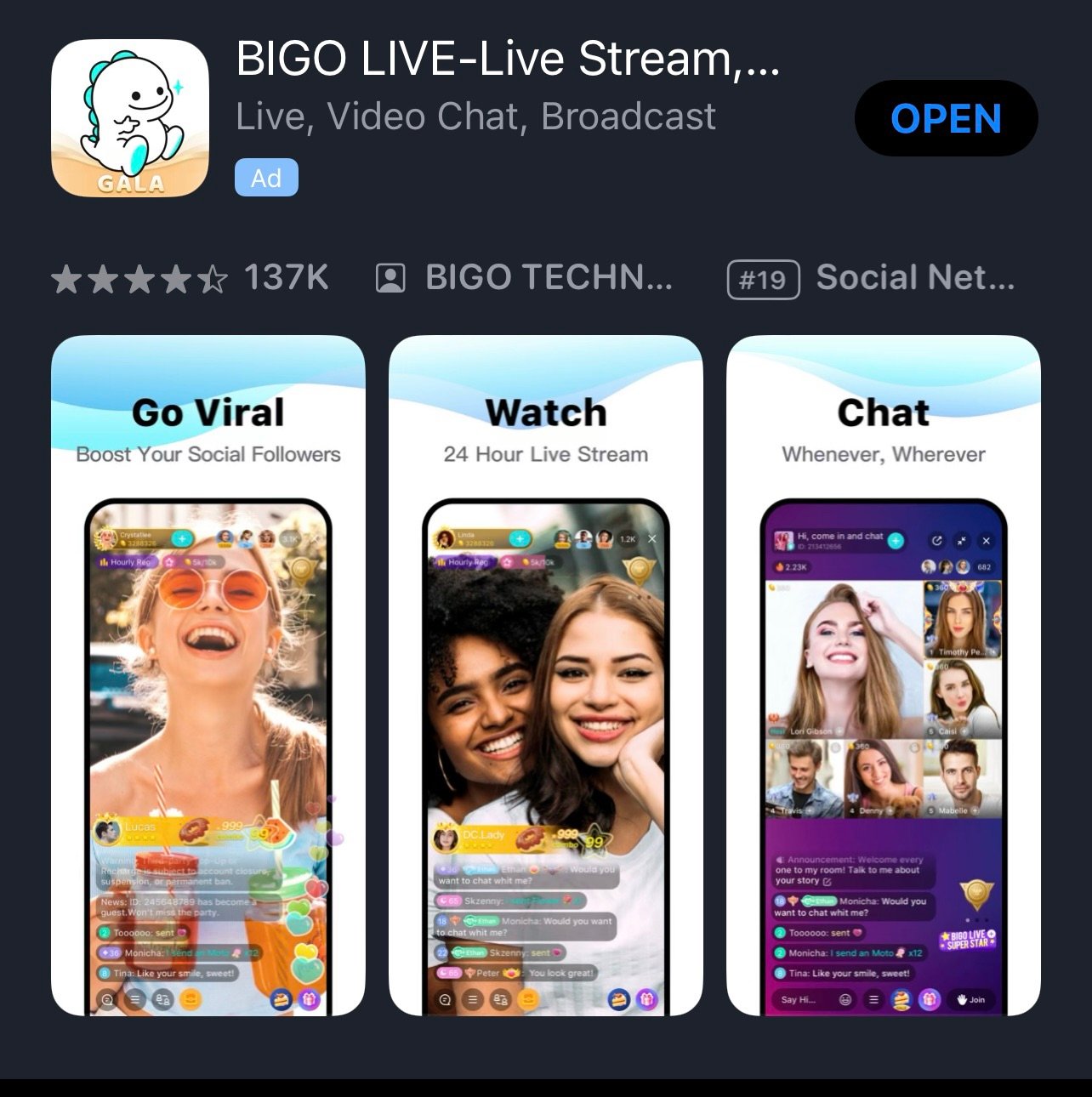 Bigo Live Agency